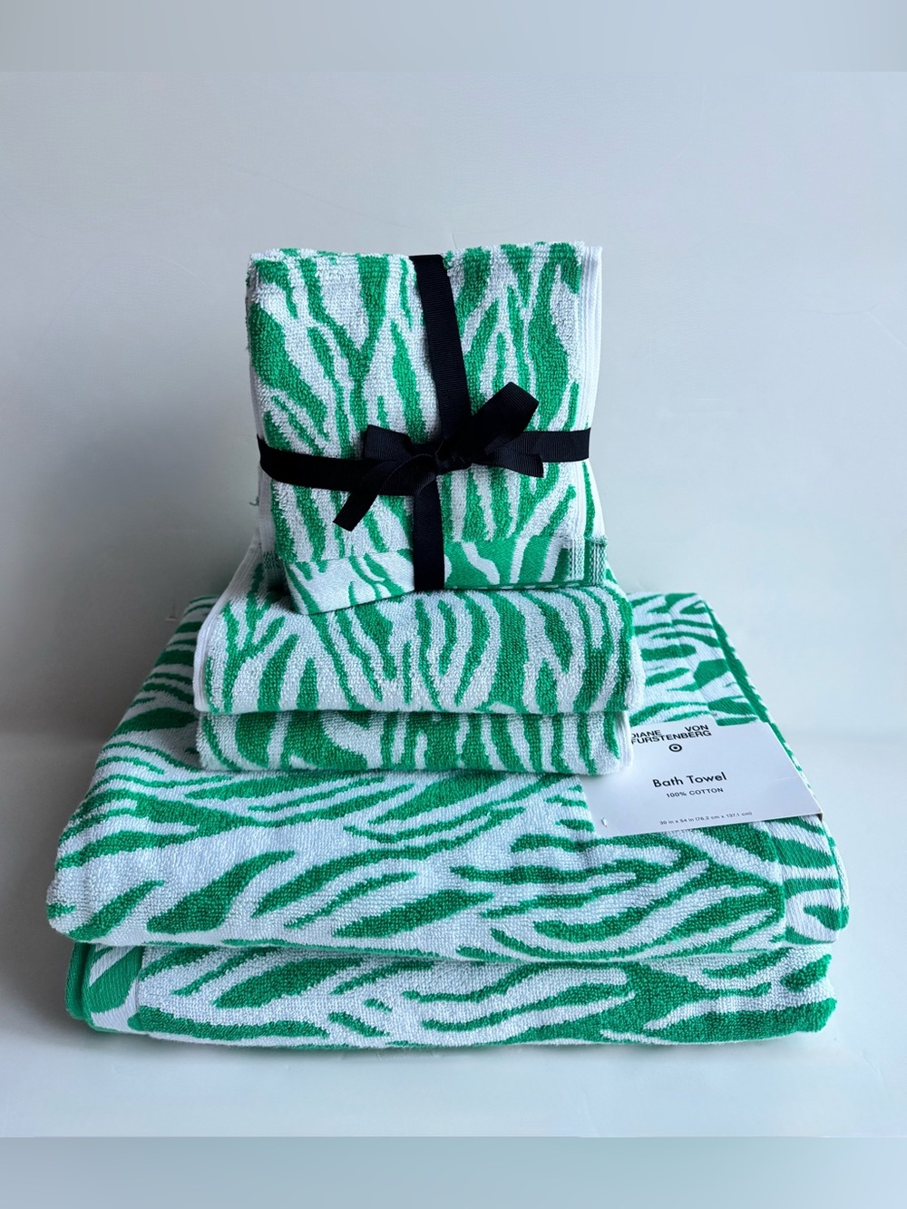 Diane Von Furstenberg Target Sea Twig Complete Bath/Hand Towel & Washcloth Set